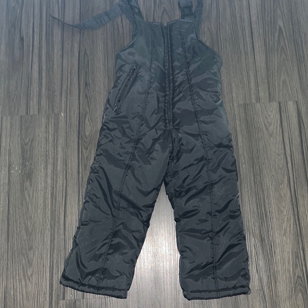 Toddler black snow suit(unisex)